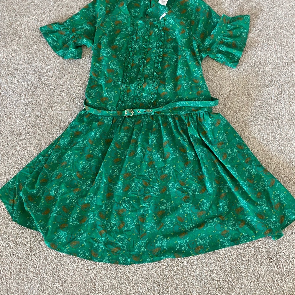 Disney dress shop NWT orange bird retro midi dress size 1x.  5h - Picture 9 of 9